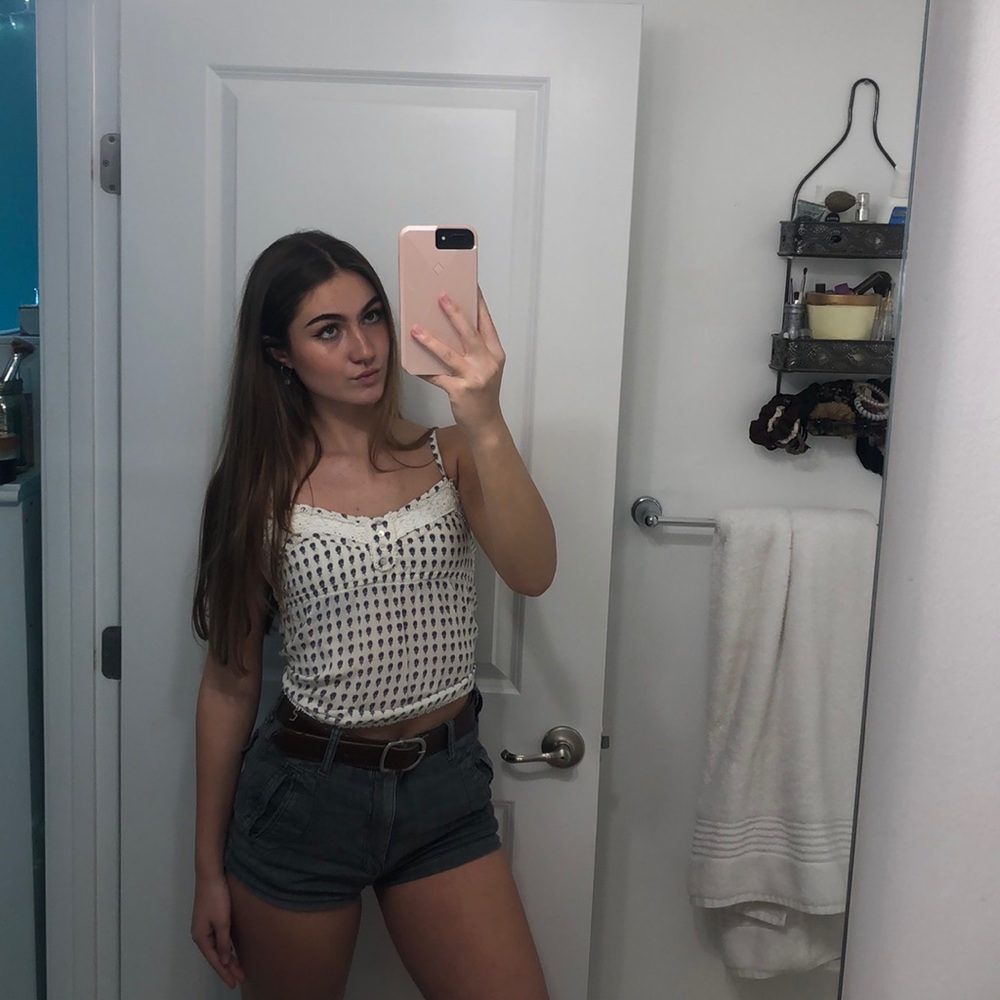 Patterned tank top